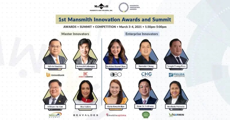 Mansmith Innovation Awards and Summit