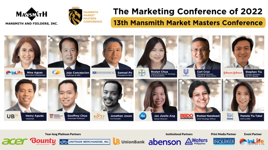 13th Mansmith Market Masters Conference