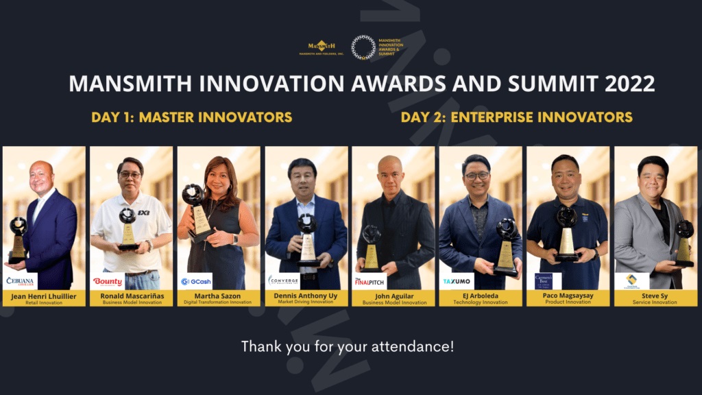 2nd Mansmith Innovation Awards and Summit [REPLAY]