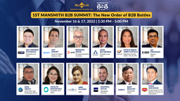 1st Mansmith B2B Summit: The New Order of B2B Battles