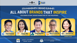 5th Mansmith Brand Summit: All About Brands that Inspire - Replay