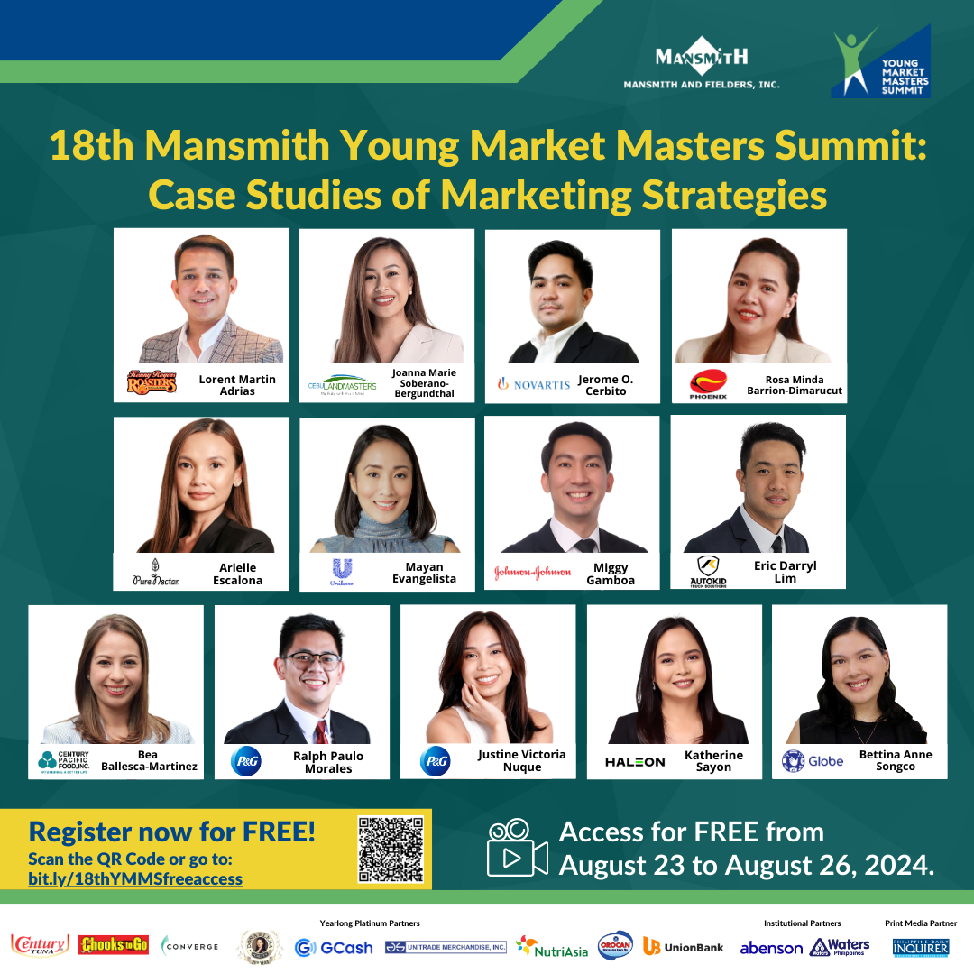 18th Mansmith Young Market Masters Summit: Case Studies of Marketing Strategies